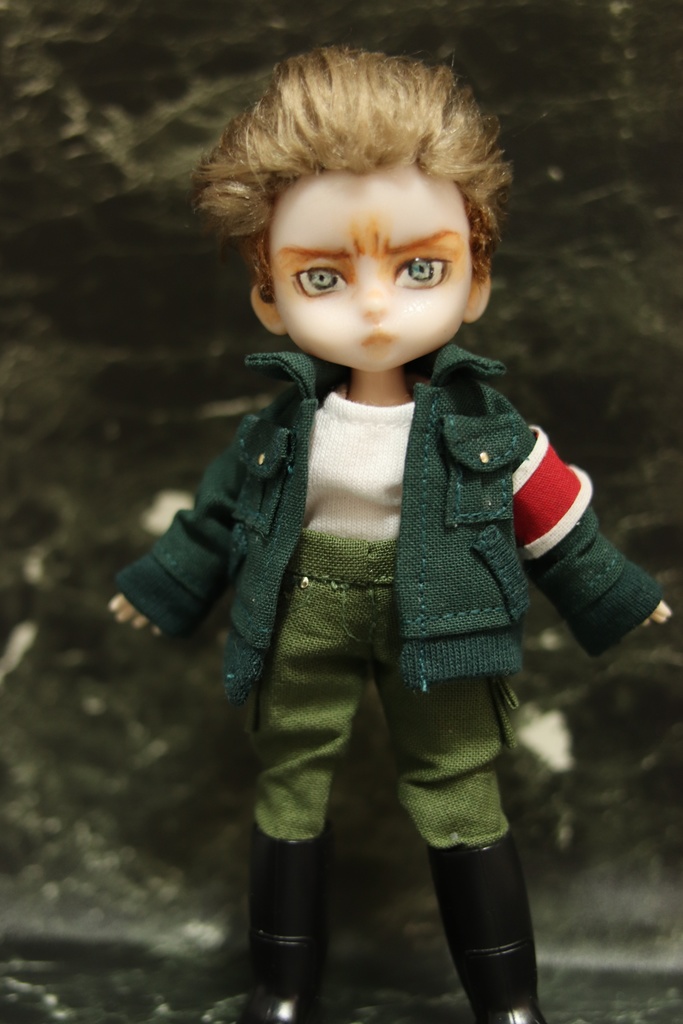 画像のドール一式セット/セリアヘッド+オビツ11,ポルコ ガリアード