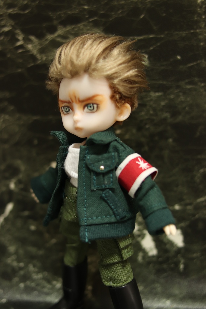 画像のドール一式セット/セリアヘッド+オビツ11,ポルコ ガリアード