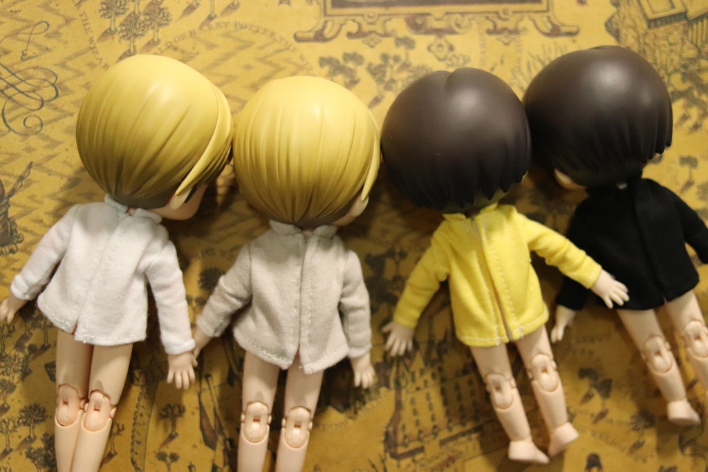 【ハイネック】スリムめ/後ろ開き/オビツ11、他