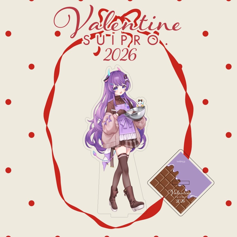 バレンタイングッズ2026 アクリルスタンド(全5種)