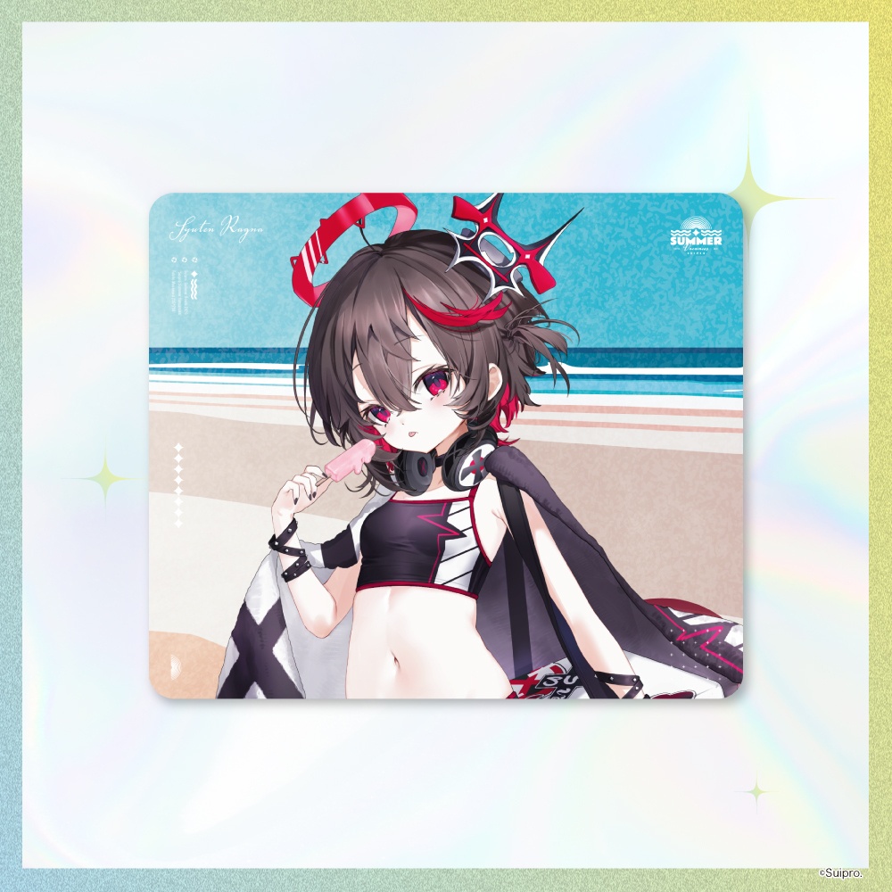 【スイプロ夏グッズ2026】マウスパッド WAVE1