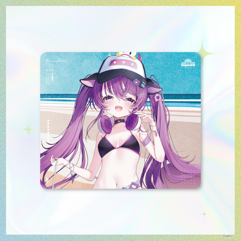 【スイプロ夏グッズ2026】マウスパッド WAVE1