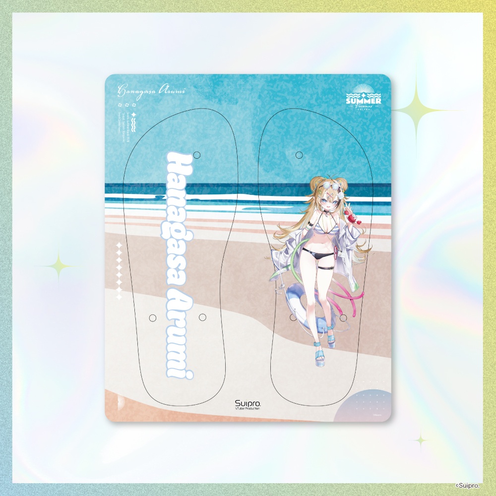 【スイプロ夏グッズ2026】ビーチサンダル WAVE1
