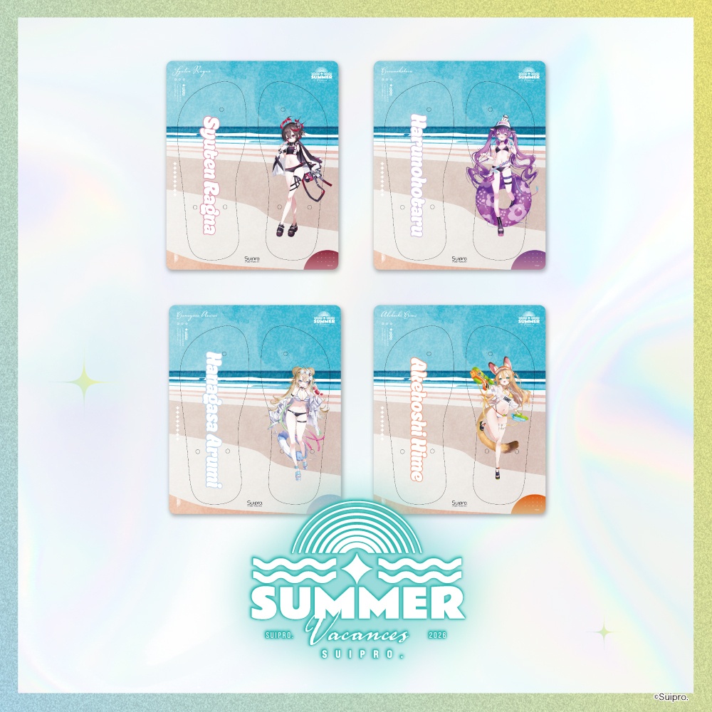 【スイプロ夏グッズ2026】ビーチサンダル WAVE1