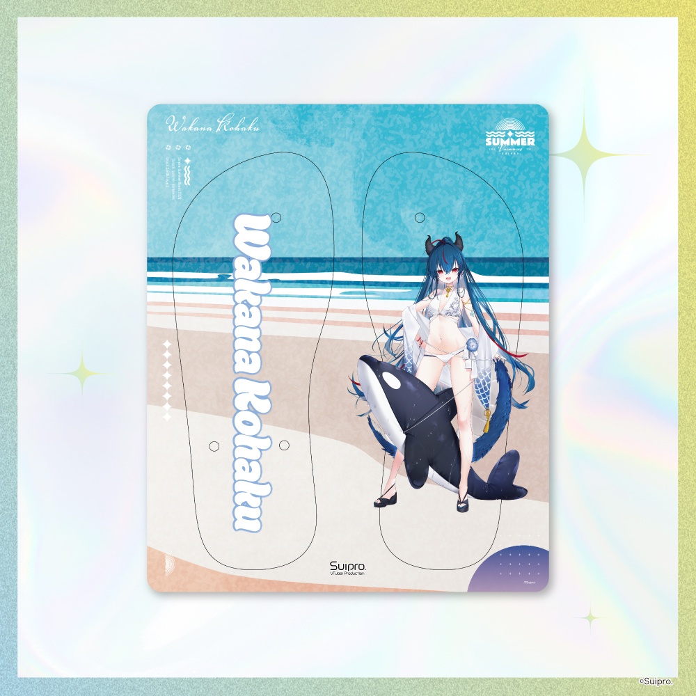 【スイプロ夏グッズ2026】ビーチサンダル WAVE2