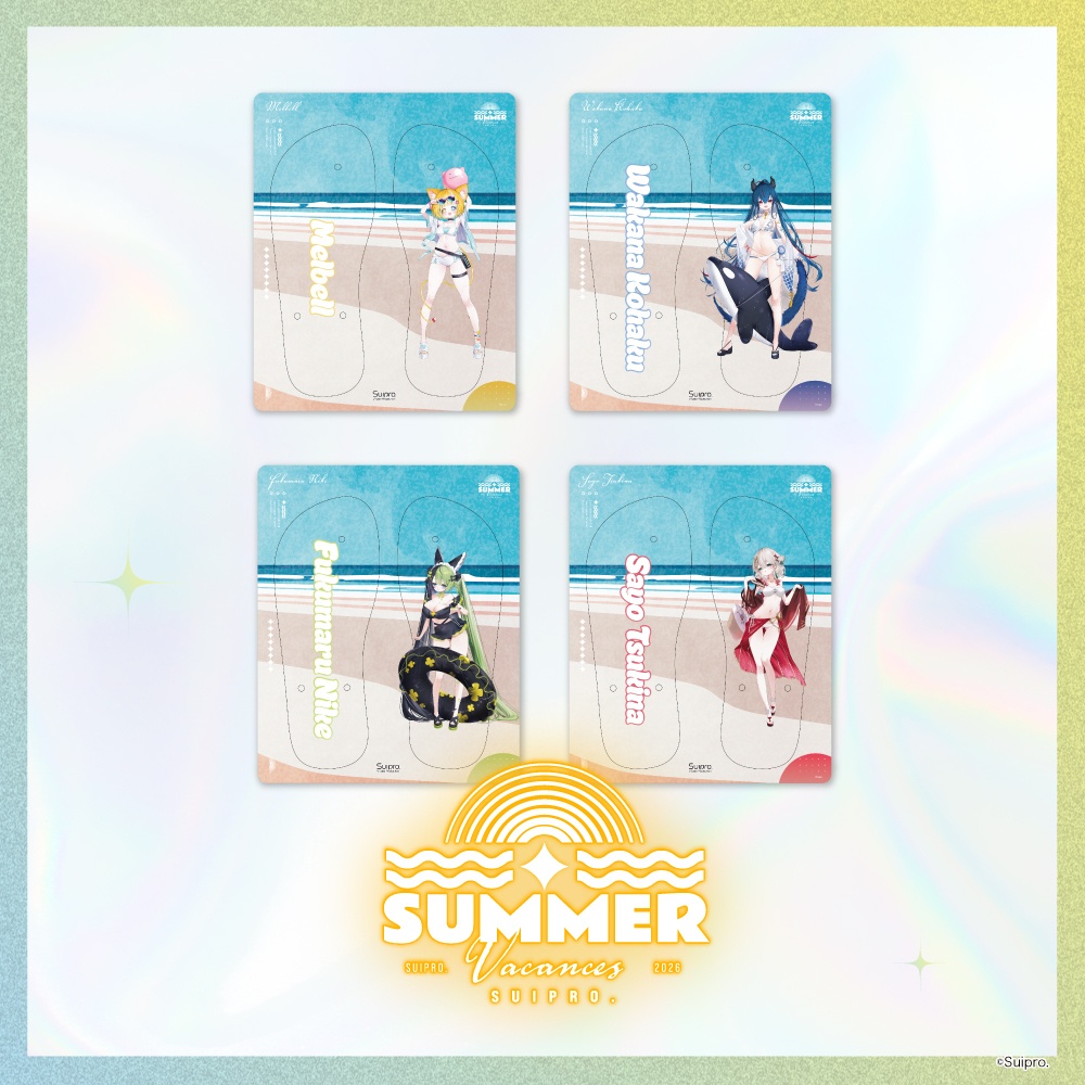 【スイプロ夏グッズ2026】ビーチサンダル WAVE2