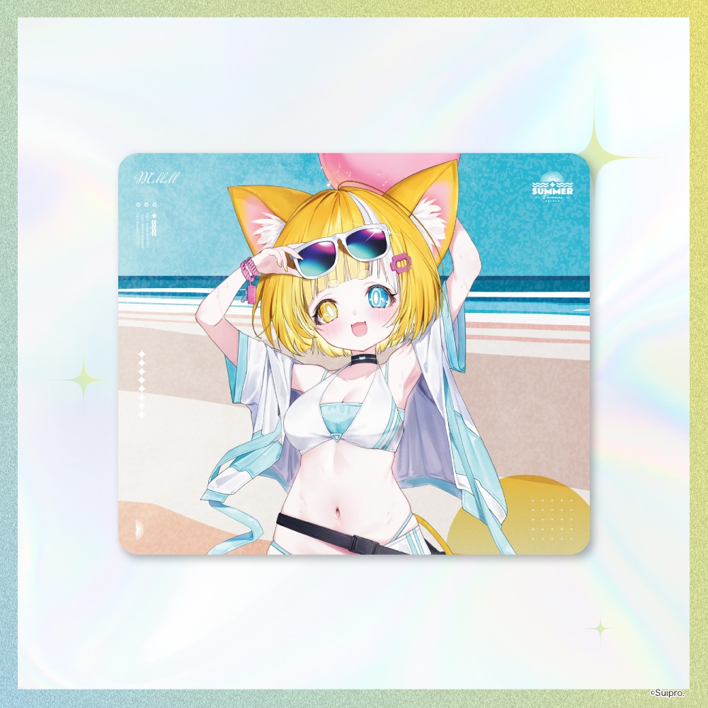 【スイプロ夏グッズ2026】マウスパッド WAVE2