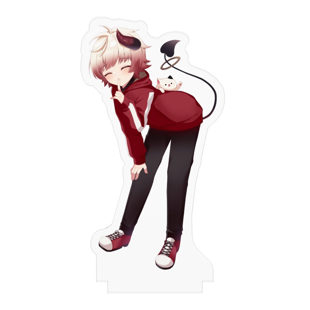 小悪魔だってかまわないアクリルフィギュア(ニコニコちゅう) 70×70