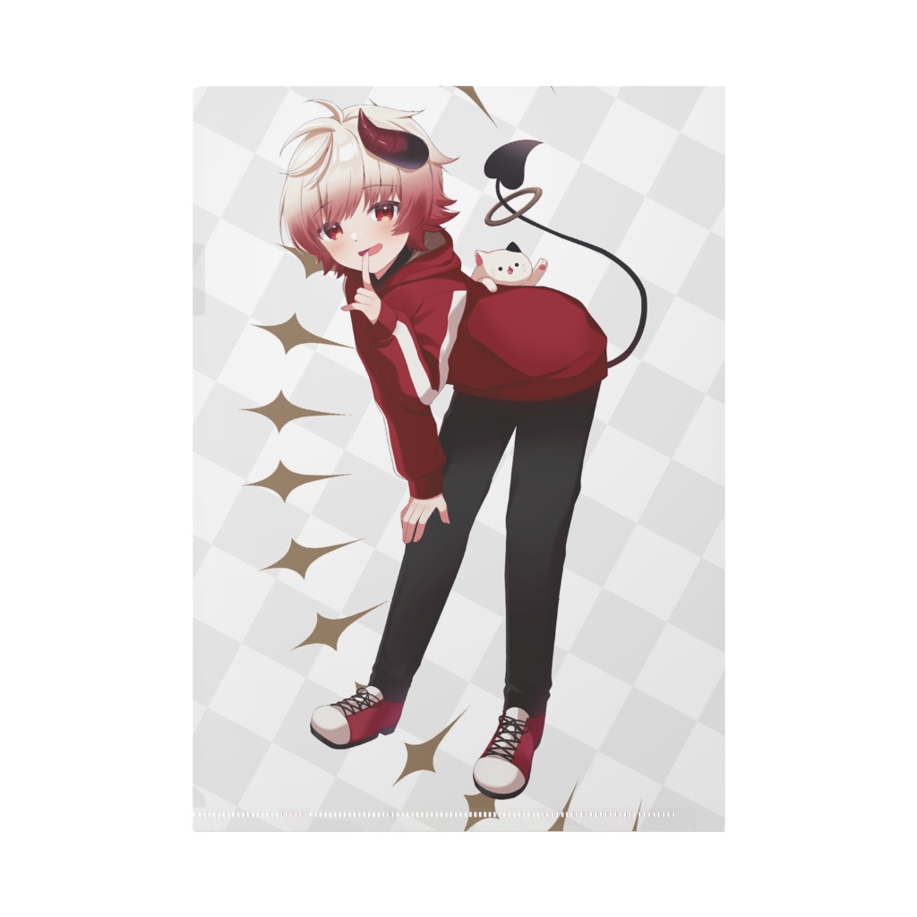 小悪魔だってかまわないクリアファイルA4