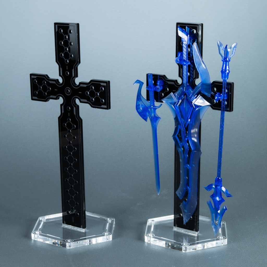 アクリルクロススタンド