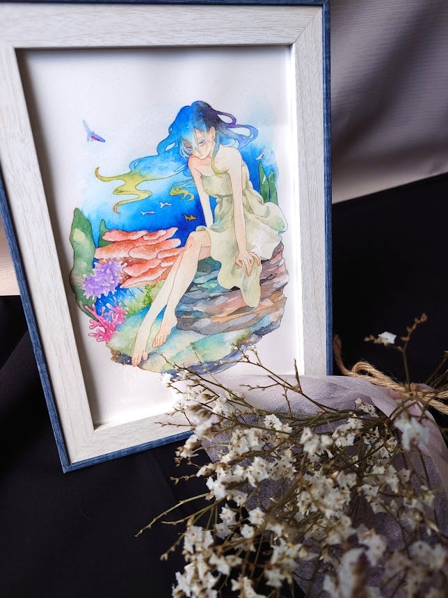 原画「Conte bleu」