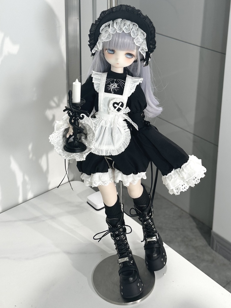 「通販」꒰ププヘビ🩶🤍꒱「1/4ドール MDD/OF」
