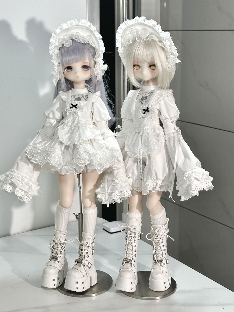 「通販」꒰ププヘビ🩶🤍꒱「1/4ドール MDD/OF」