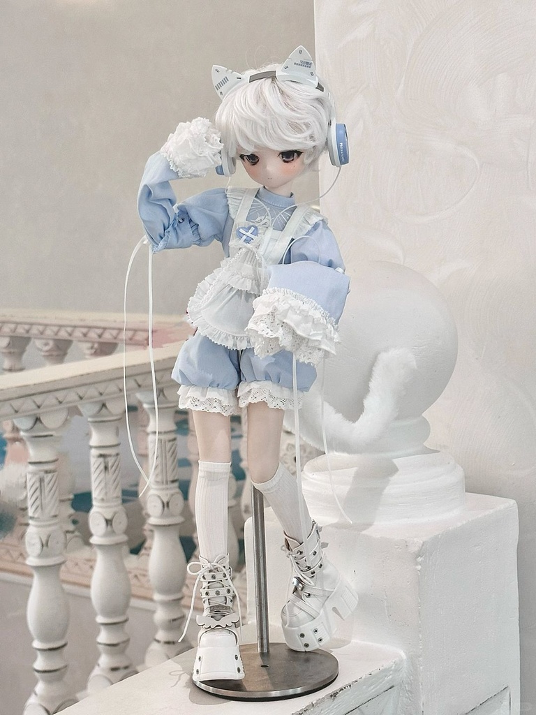 「通販」꒰ププヘビ🩶🤍꒱「1/4ドール MDD/OF」