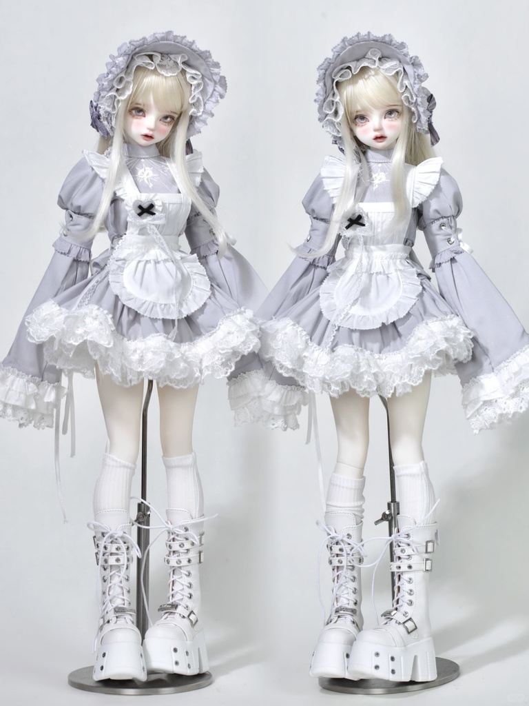 「通販」꒰ププヘビ🩶🤍꒱「1/4ドール MDD/OF」
