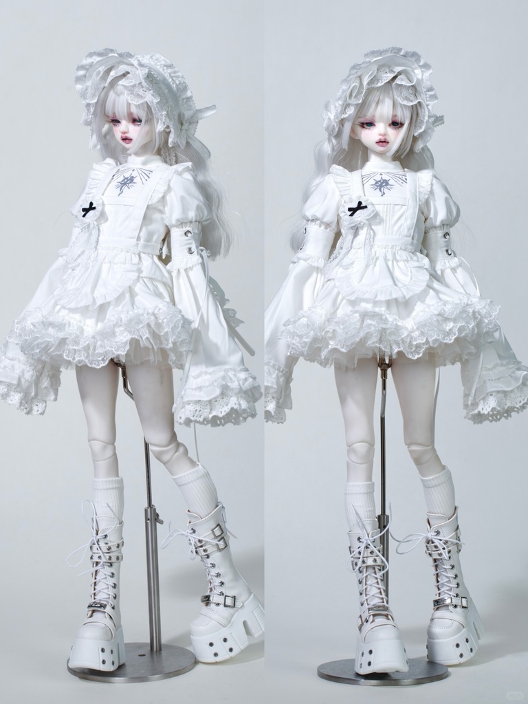 「通販」꒰ププヘビ🩶🤍꒱「1/4ドール MDD/OF」