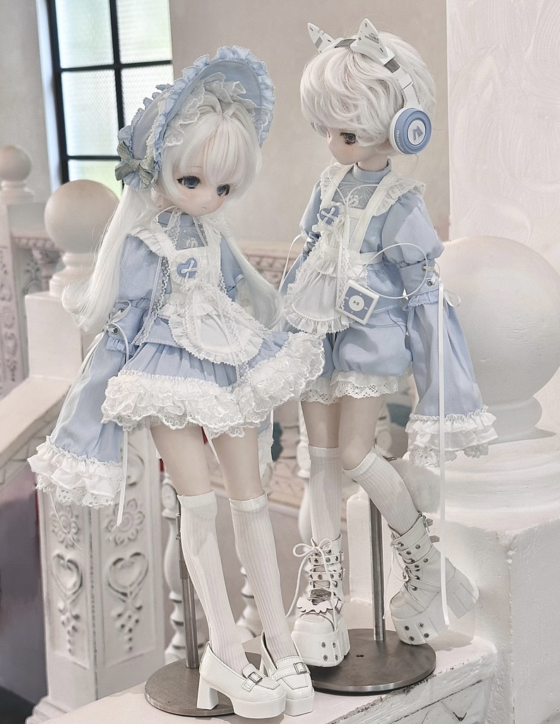 「通販」꒰ププヘビ🩶🤍꒱「1/4ドール MDD/OF」