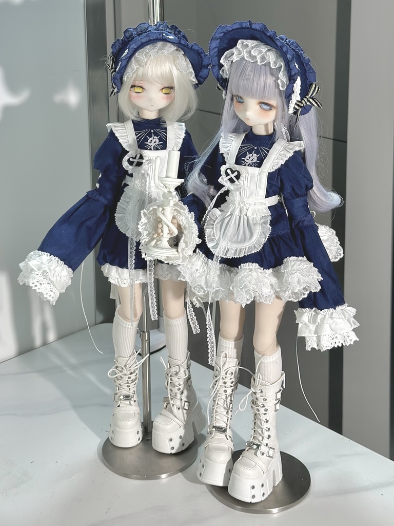 「通販」꒰ププヘビ🩶🤍꒱「1/4ドール MDD/OF」