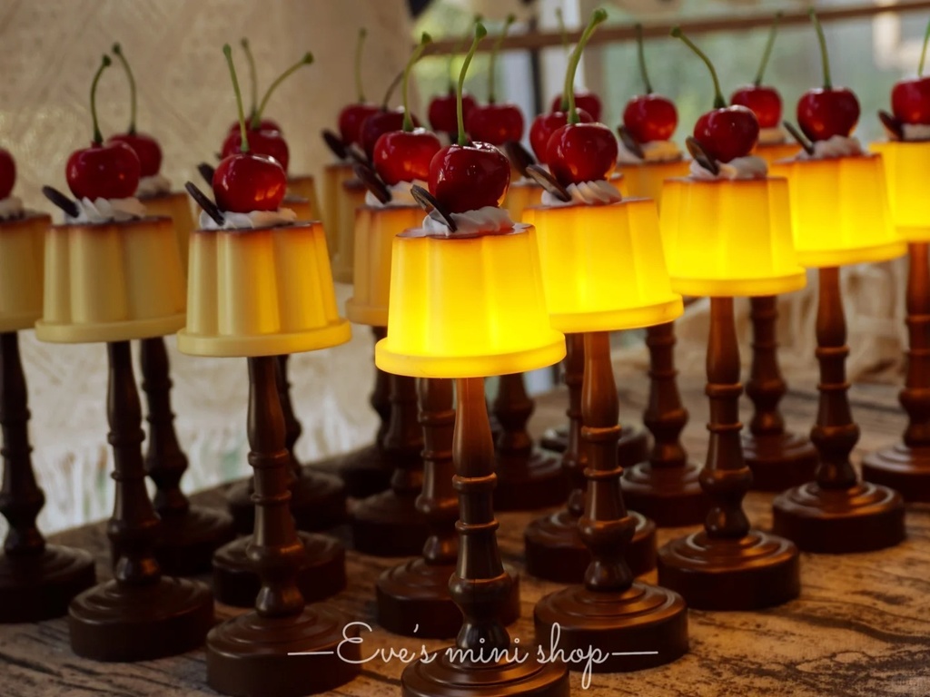 「受注」꒰プリンランプ🍮꒱「ドール用ミニチュア」