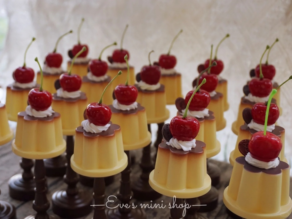 「受注」꒰プリンランプ🍮꒱「ドール用ミニチュア」