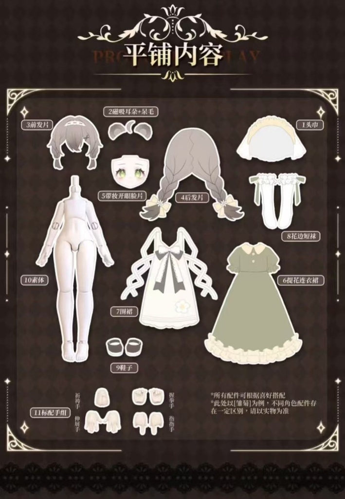 「通販」꒰Creaters's Essence 造物之心꒱「1/12 MJD」