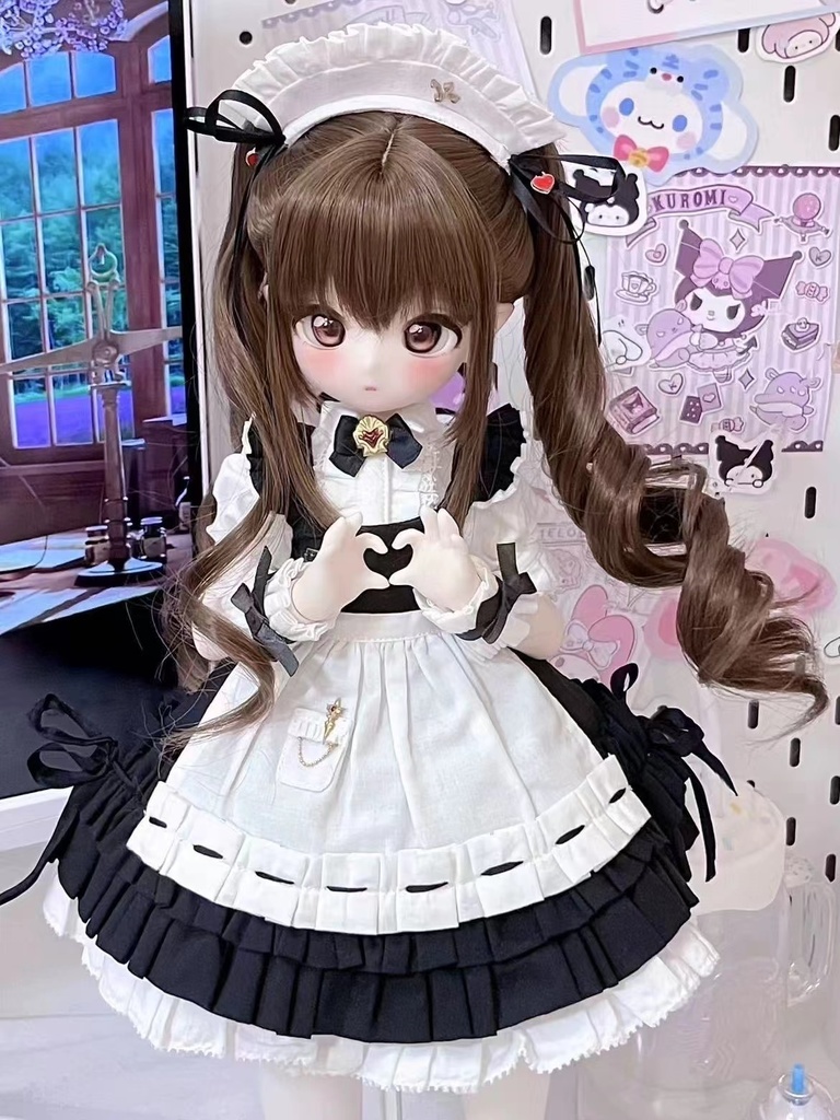 受注」꒰ティータイム☕️꒱「8～9イinch ウイッグ」 - Nokodoll