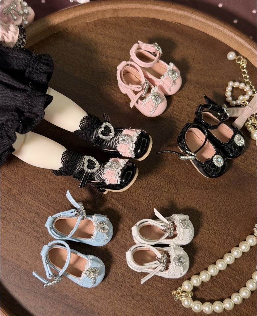 「受注」꒰宝石姫꒱「1/4,1/6ドール靴 MDD,KUMAKO,Azone/OF」