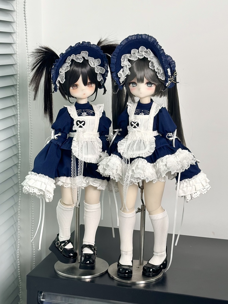 「受注」꒰ププヘビ🩶🤍꒱「1/4ドール KUMAKO/OF」