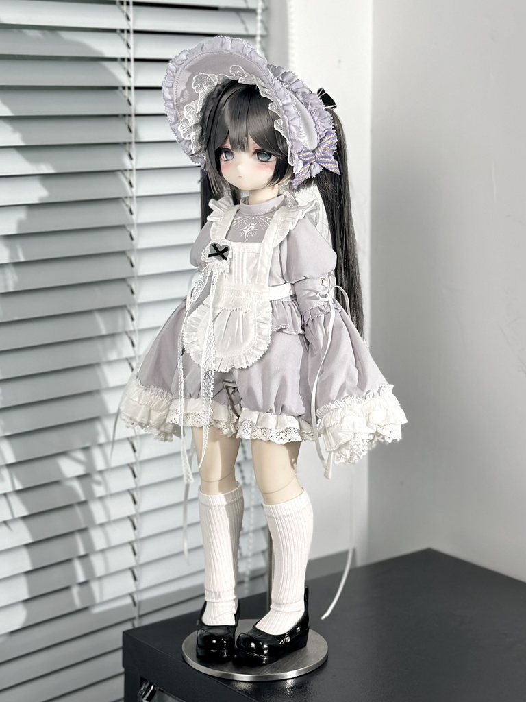 「受注」꒰ププヘビ🩶🤍꒱「1/4ドール KUMAKO/OF」