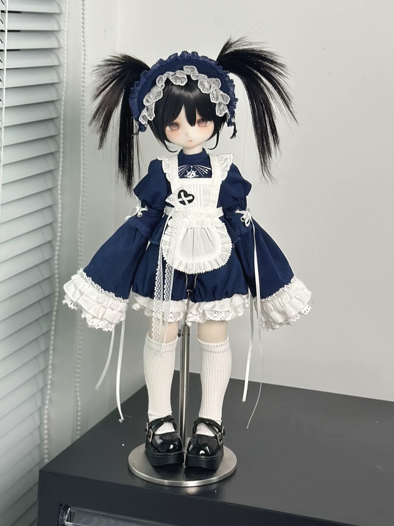 「受注」꒰ププヘビ🩶🤍꒱「1/4ドール KUMAKO/OF」