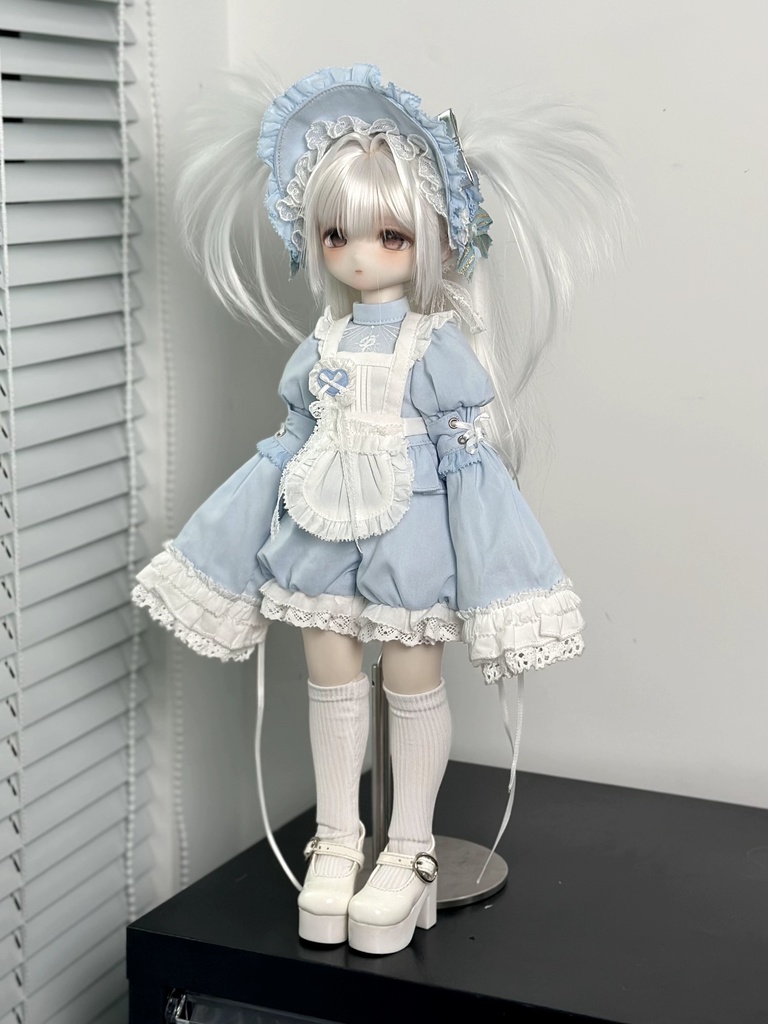 「受注」꒰ププヘビ🩶🤍꒱「1/4ドール KUMAKO/OF」