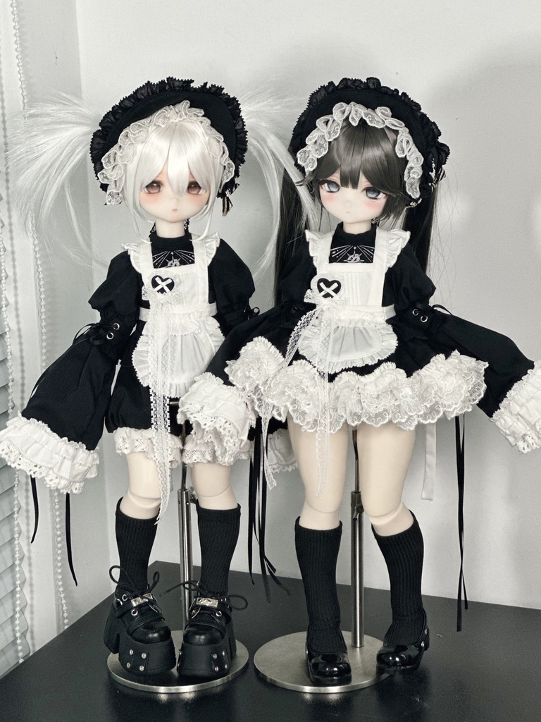 「受注」꒰ププヘビ🩶🤍꒱「1/4ドール KUMAKO/OF」