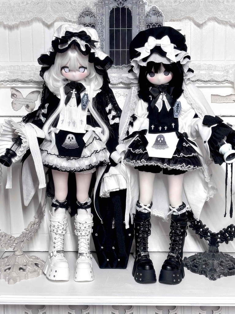 「通販」꒰幽霊双子⚰️꒱「1/4ドール MDD/OF」