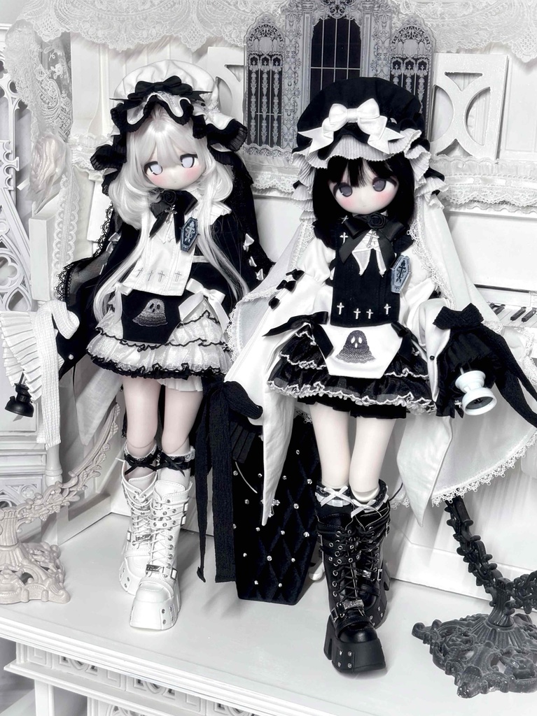 「通販」꒰幽霊双子⚰️꒱「1/4ドール MDD/OF」