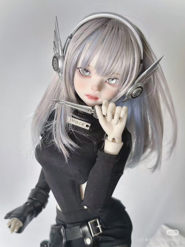 「通販」꒰電子天使🎧꒱「1/4ドールサイズ・ヘッドホン」