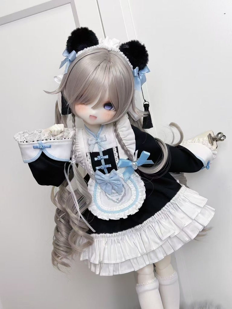 「受注」꒰パンダメイド🐼꒱「1/4ドール MDD, KUMAKO/OF」
