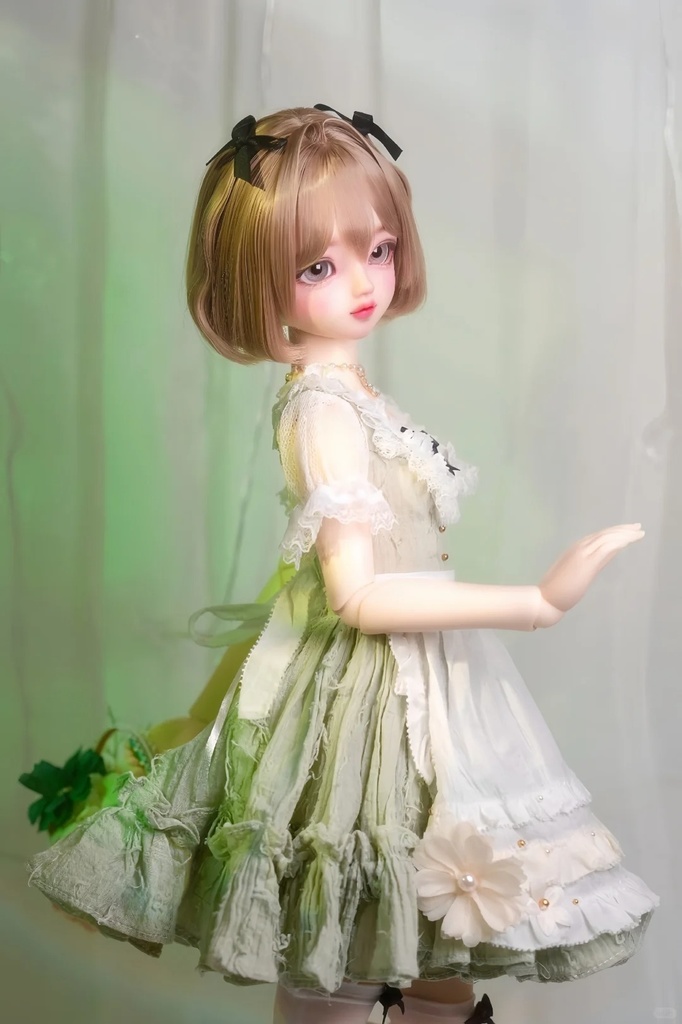 「受注」꒰くりくま꒱「8~9イinch ウイッグ」