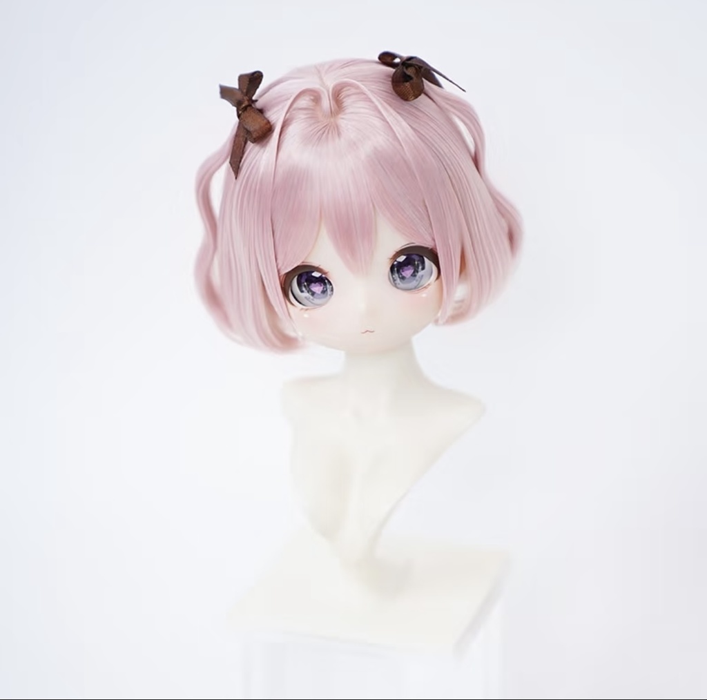 「通販」꒰くりくま꒱「8~9イinch ウイッグ」