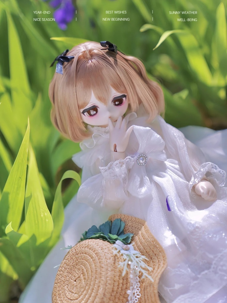 「受注」꒰くりくま꒱「8~9イinch ウイッグ」