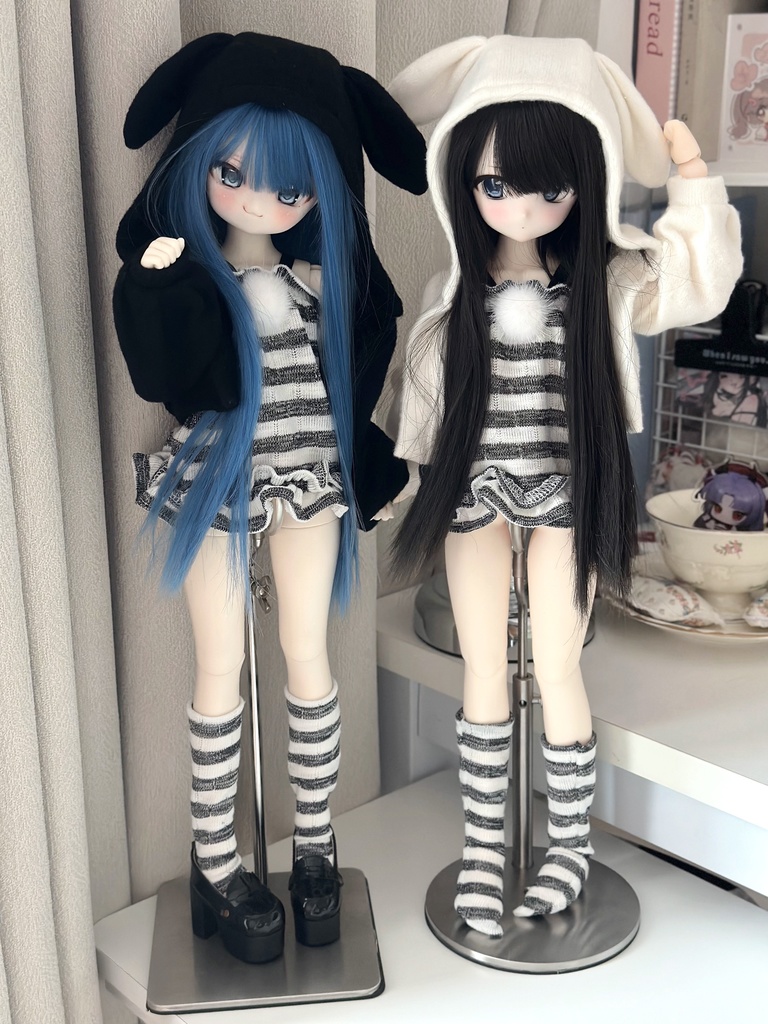 「通販」꒰ふわ兎耳🐇꒱「1/4ドール MDD/OF」