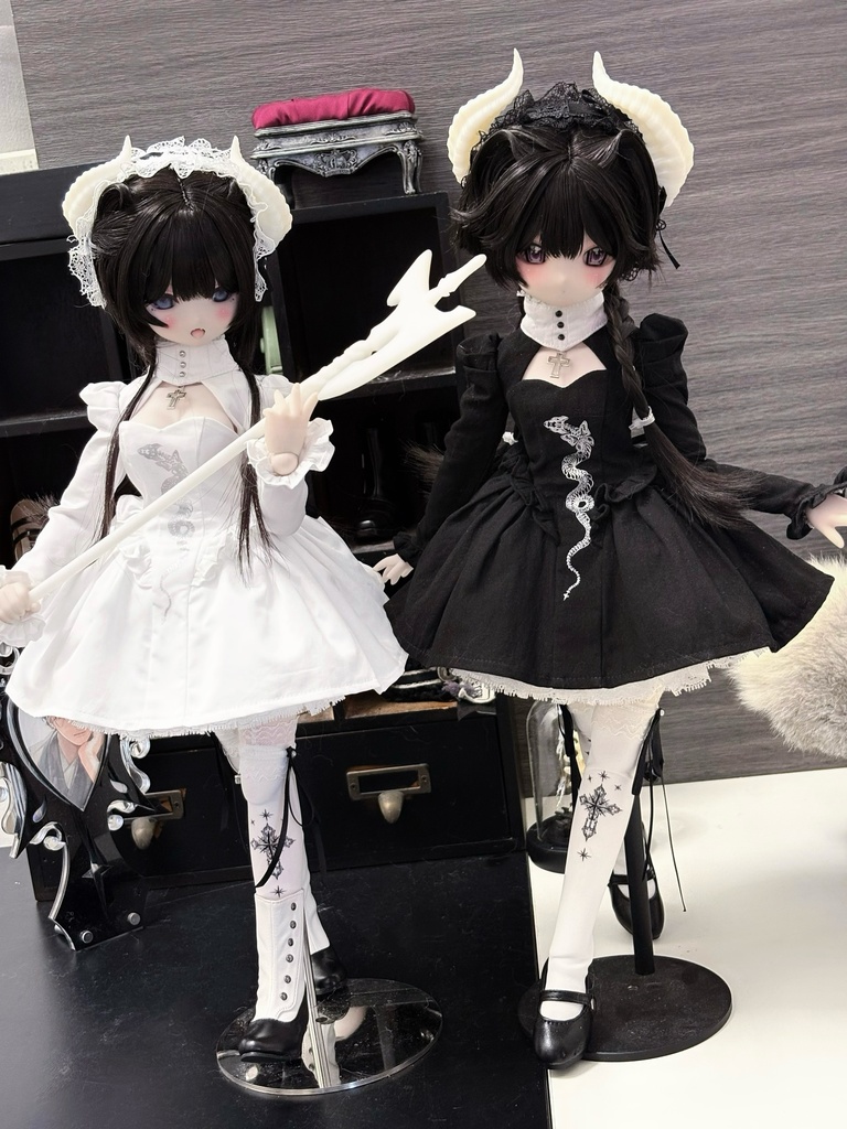 「限定受注」꒰角蝰姫꒱「1/4ドール服」