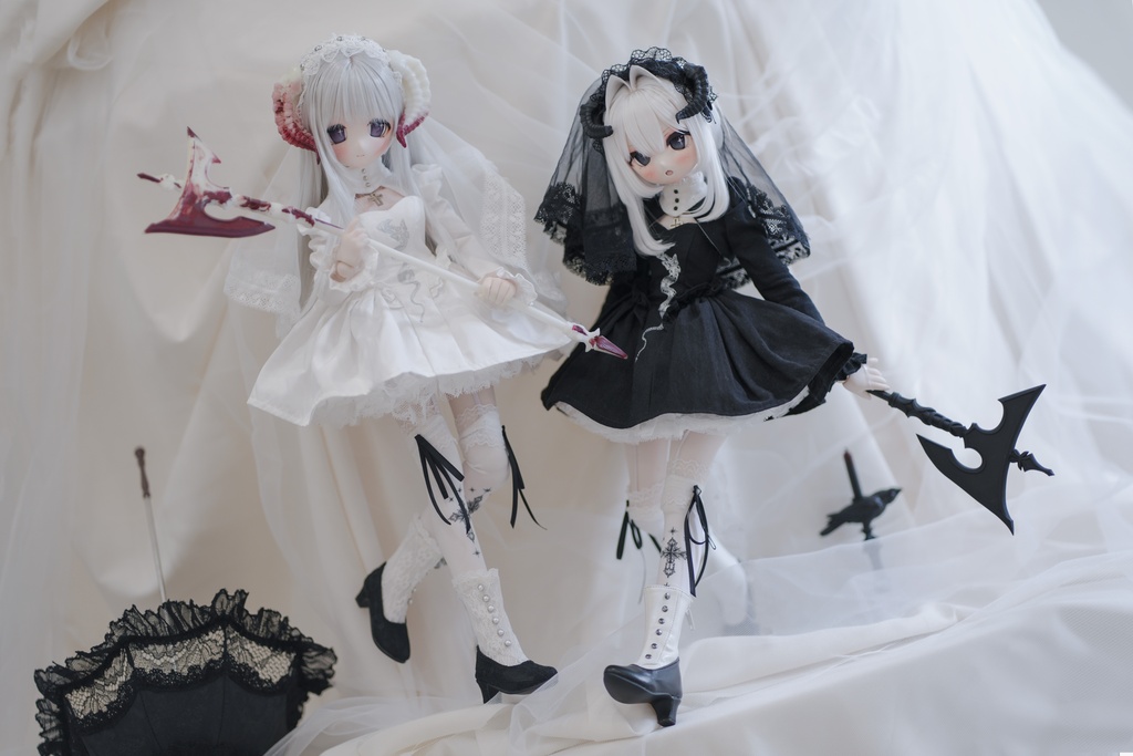 「限定受注」꒰角蝰姫꒱「1/4ドール服」