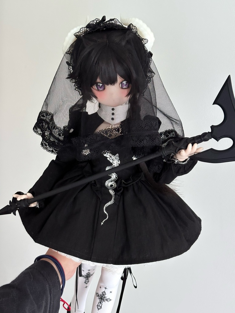 「限定受注」꒰角蝰姫꒱「1/4ドール服」