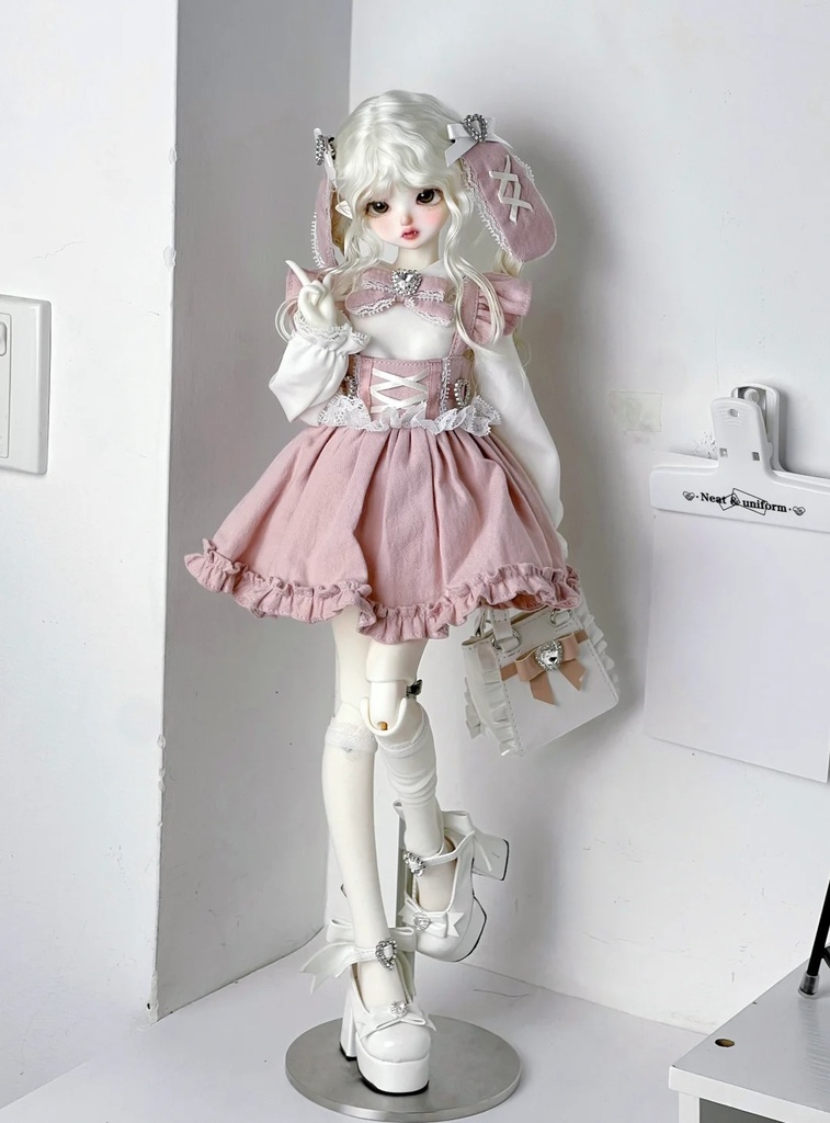 「受注」꒰蕾々兎🎀꒱「1/4ドール MDD,KUMAKO/OF」