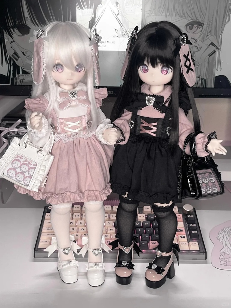 「受注」꒰蕾々兎🎀꒱「1/4ドール MDD,KUMAKO/OF」