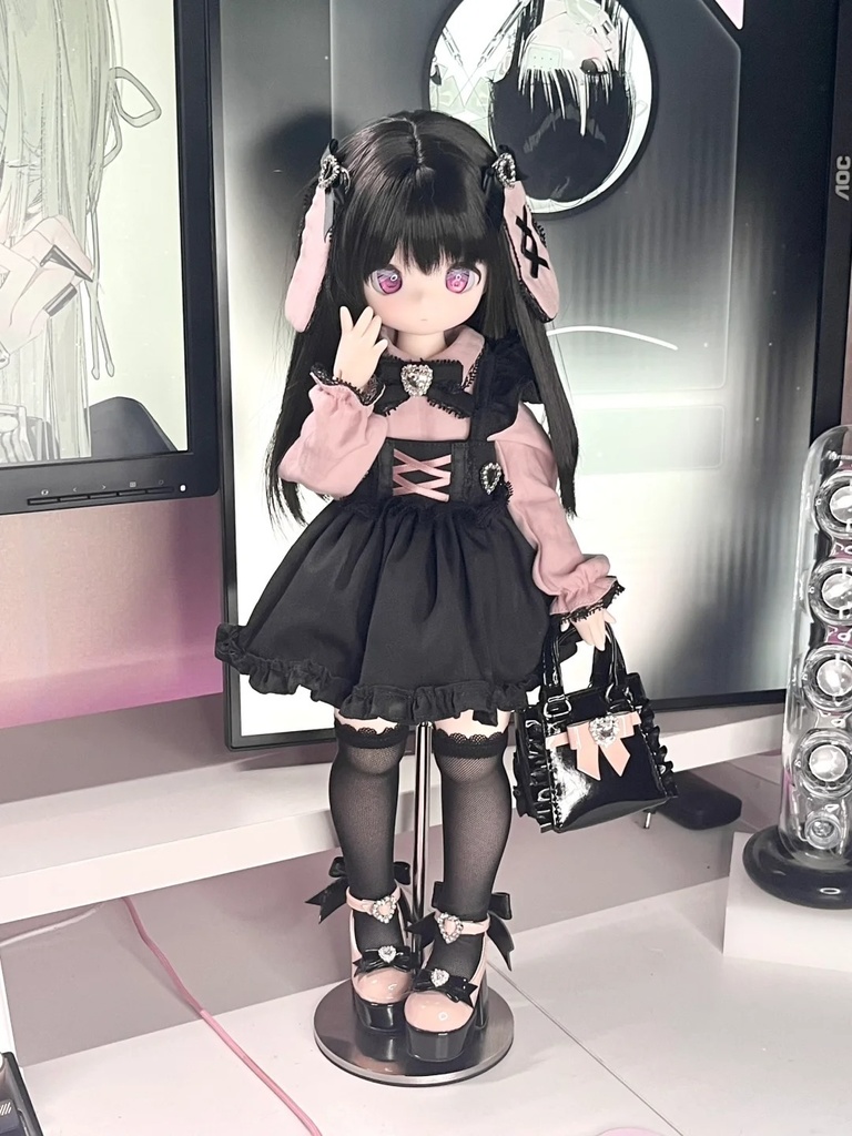 「受注」꒰蕾々兎🎀꒱「1/4ドール MDD,KUMAKO/OF」