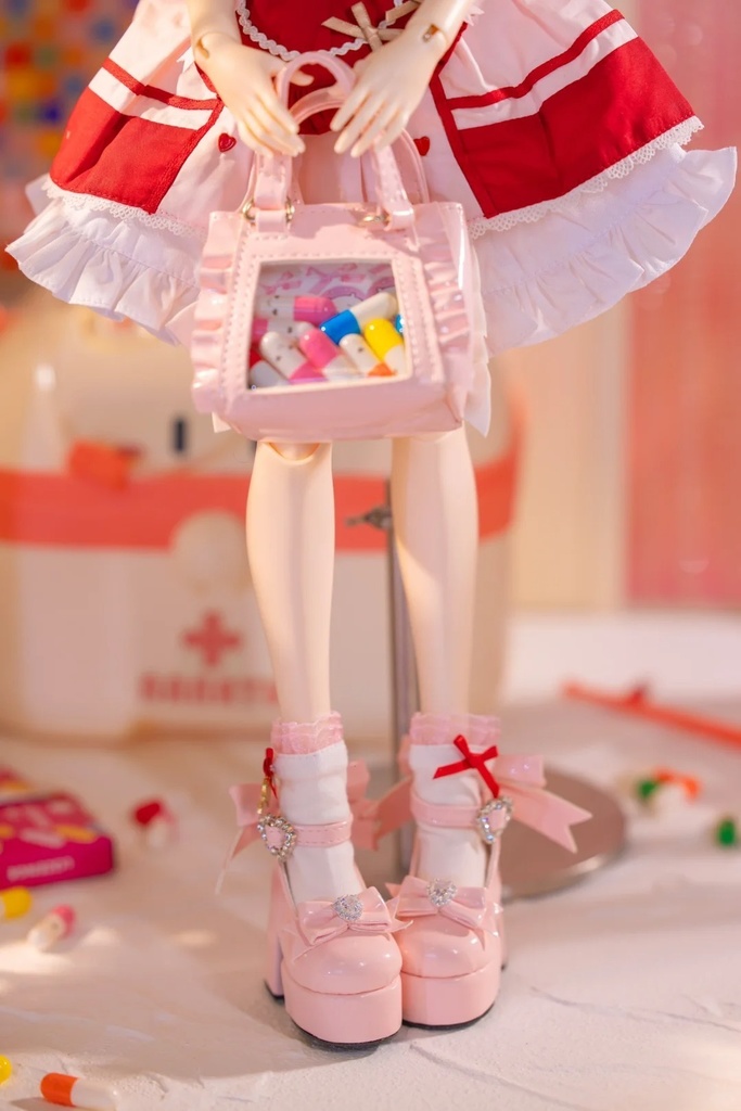 「受注」꒰蕾々兎🎀꒱「1/4 ドール靴 MDD,KUMAKO/OF」