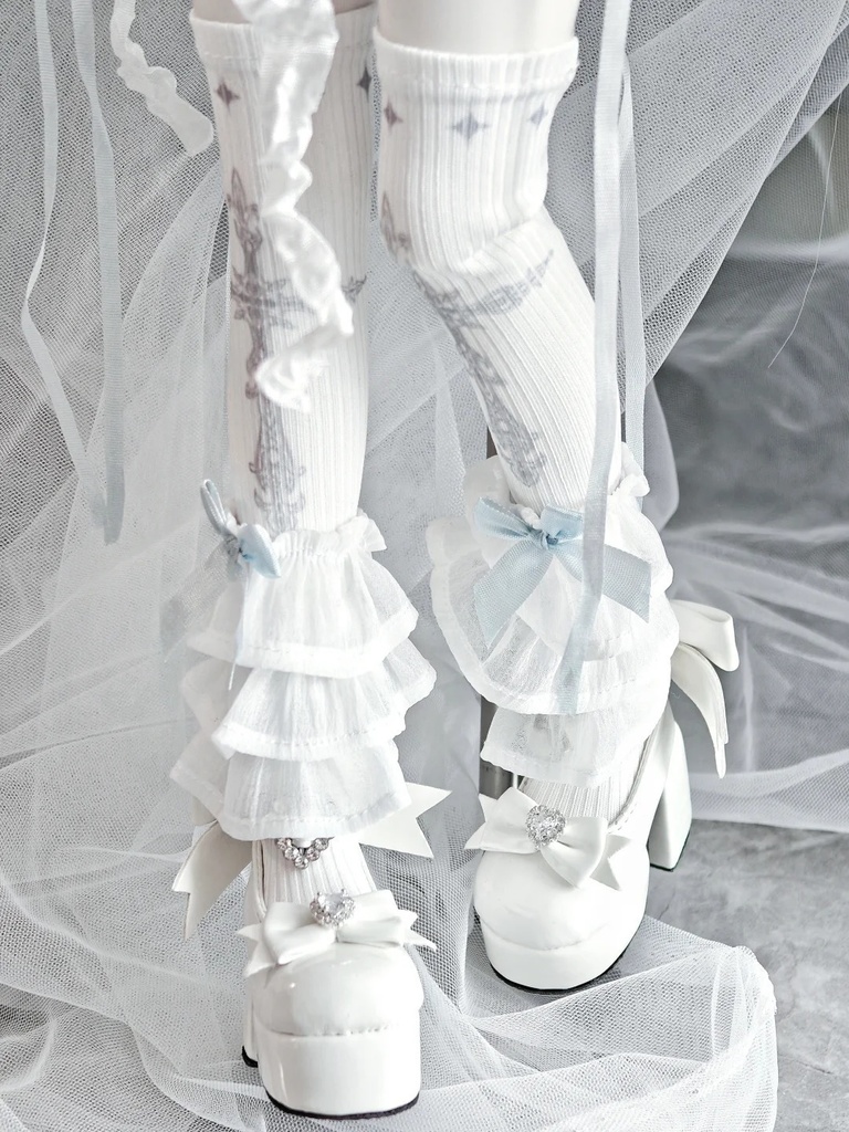 「受注」꒰蕾々兎🎀꒱「1/4 ドール靴 MDD,KUMAKO/OF」