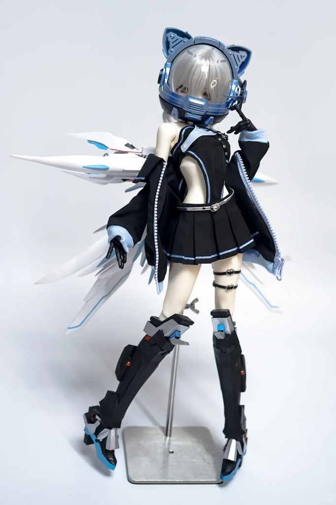 「通販」꒰機械天使⚙️꒱「MDD用ヘルメット, メカ脚パーツ, メカウィングパーツ」