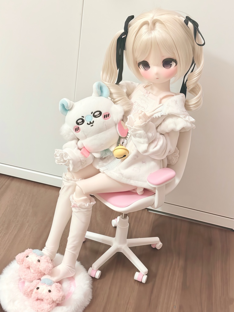 「再入荷」꒰ねむねむチェア꒱「1/12, 1/6, 1/4ドール用小物」